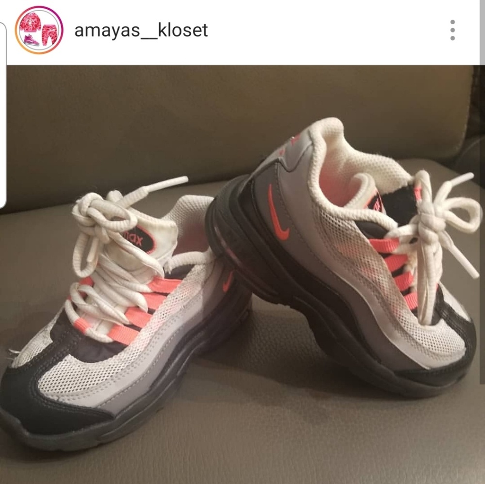 Air max pink size